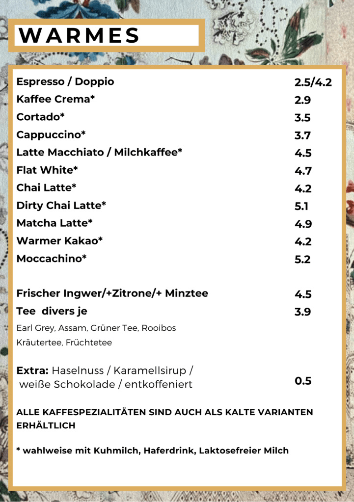Getränkekarte cafe bohnenfeld jeden tag kaffee (1)